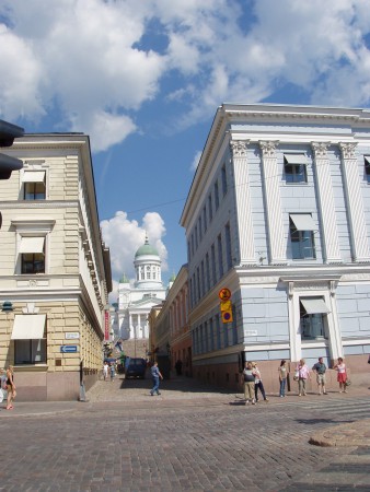 ヘルシンキ大聖堂の遠景